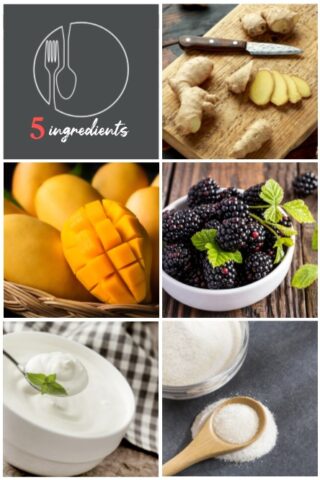 Blackberry Mango Smoothie