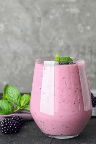 Cherry Strawberry Smoothie