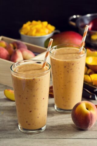 Raspberry Mango Smoothie