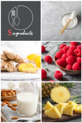 Raspberry Mango Smoothie